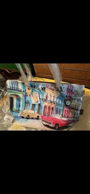 Borsa da spalla doppio manico shopping shopper ynot Y not? Cuba donna ragazza - Immagine 1 di 4