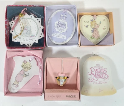 Lote De 6 Adornos De Navidad Preciosos Momentos De Los Años 80 Y 90 Foto 1 de 4