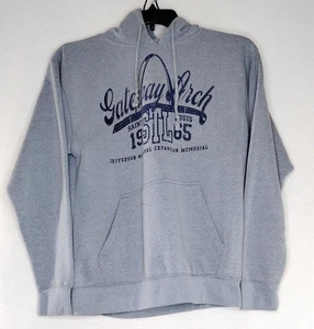 Salt Creek Hoodie Herren Größe Medium blau Gateway Arch Saint Loise 1965 Memorial - Bild 1 von 4