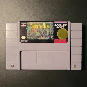 Secret Of Mana SNES Cartridge Only - Tested & Working - Picture 1 of 4