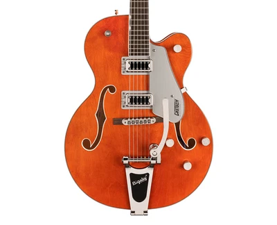 Gretsch G5420T Electromatic Clásico Corte Único con Bigsby - Mancha Naranja Foto 1 de 4