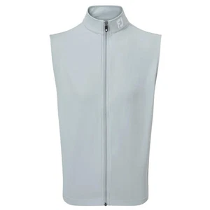 FootJoy Full Zip Knit Golf Gilet Vest in Grey - Size Medium 38-40" Chest - Picture 1 of 4