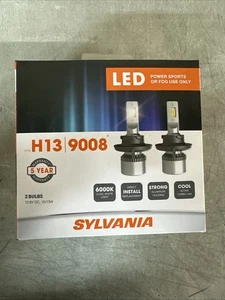 NEW Sylvania LED 2 Bulbs H13 9008 PN: H13SL.BX2 - Picture 1 of 5