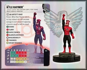 DC Heroclix KYLE RAYNER - 040 - RARE Lantern Legacy Set - Picture 1 of 1