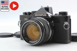 All Work [Exc+5] Olympus OM-2N Black Film Camera Zuiko 50mm f1.4 Lens From JAPAN - Picture 1 of 19