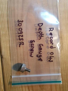 Vintage Record 043 Plane Depth Gauge Screw Old Woodworking Hand Tools Carpentry - Picture 1 of 1