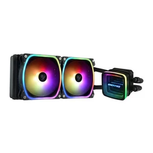 ENERMAX AQUAFUSION ADV ARGB 240mm AIO CPU Wasserkühlung Dual Chamber für Intel L - Bild 1 von 9