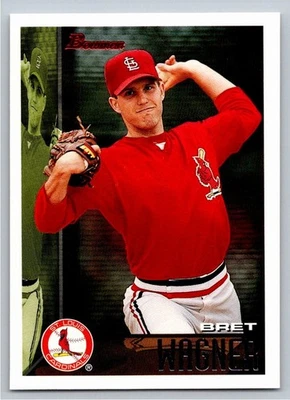 1995 Bowman Bret Wagner #128 St. Louis Cardinals Baseball Card - Image 1 of 2