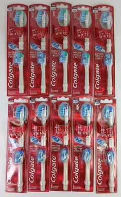 Paquete de 2 cabezales de repuesto Colgate 360 ópticos blancos suaves lote de 10 Foto 1 de 3
