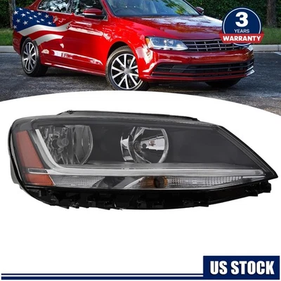 Faro halógeno pasajero con faro LED DRL para Volkswagen Jetta 2017-2018 Foto 1 de 4