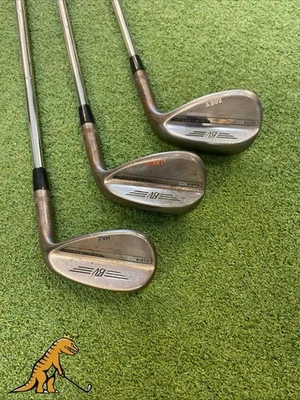 Tour Issue Titleist Vokey SM10 Wedge Set 50*, 54*, 58* Dynamic Gold Tour Issue - Image 1 of 4