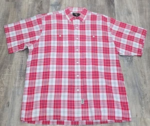 Double RL RRL Ralph Lauren Mens XL(fits Like XXL) Plaid Short Sleeve Shirt  - Picture 1 of 7