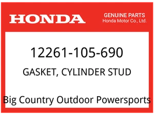Honda OEM Part 12261-105-690 GASKET, CYLINDER STUD - Picture 1 of 1