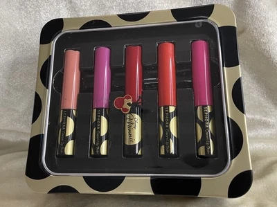 SEPHORA Cream Lip Stain Disney Minnie RED AFRICAN VIOLET PEACH TART MUSE WHIPPED - Image 1 of 4