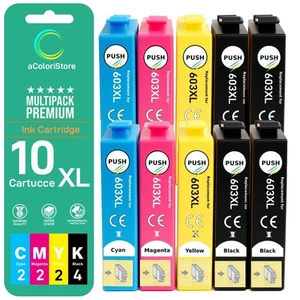 10 Cartucce 603xl compatibili per stampante Epson XP - 2100 3100 2105 WF - 2830 - Foto 1 di 7