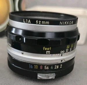 Nikon Nippon Kogaku Nikkor-H 50mm f/2 Auto Pre Ai Converted Objektiv für F Mount - Bild 1 von 6