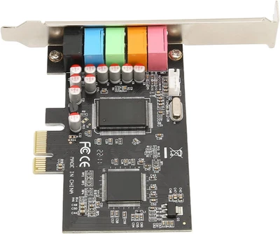 Pcie 5.1 Channel Stereo Sound Card, DLS Sound Library Technology 24Bit 48Khz Int - Image 1 of 4