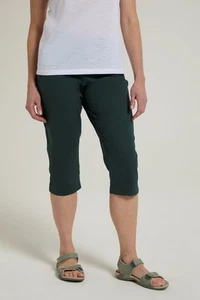 Mountain Warehouse Womens Coastal Stretch Capri Ladies Lightweight Stretchy Pant - Picture 1 of 38