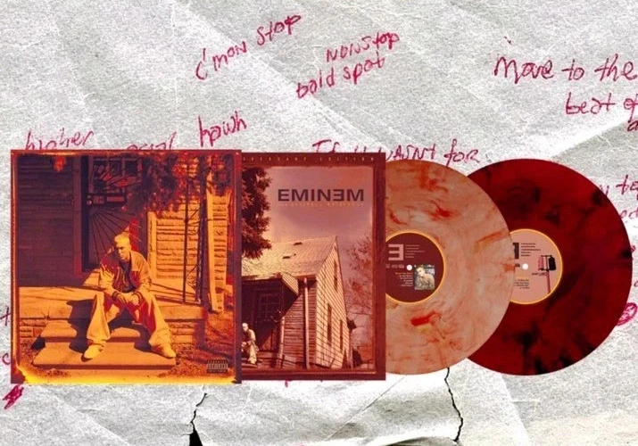 The Marshall Mathers LP 25th Anniversary Edition 2x Marble Vinyl - EMINEM - Image 1 of 1