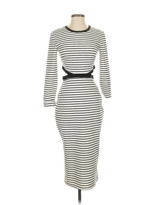 Vestido informal marfil The Fifth para mujer S Foto 1 de 4