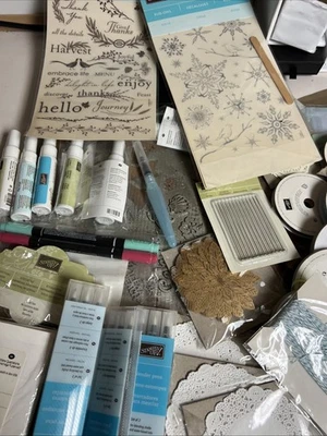 Lot Of Stampin Up Stuff! Adhesive, Doilies, More - Image 1 of 4