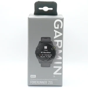 Reloj inteligente para correr Garmin Forerunner 255 música GPS negro 010-02641-20 - Imagen 1 de 4