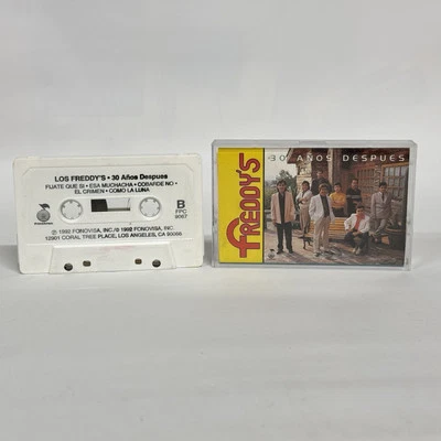 Los Freddy's Cassette 30 Anos Despues 1992 Fonovisa Grupero Cumbias Freddys VG+ - Image 1 of 4