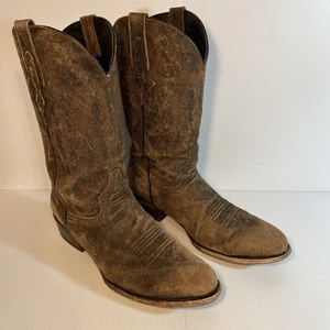 VACCARI Botas Roughout Hombre Talla 12 Marrón Gamuza Cuero México - Imagen 1 de 12