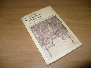 BIBLIOGRAPHIE DER ARCHITEKTUR UND STÄDTEBAU PREFAZ.GREGOTTI 1971 MAZZOTTA EDIT. - Bild 1 von 1