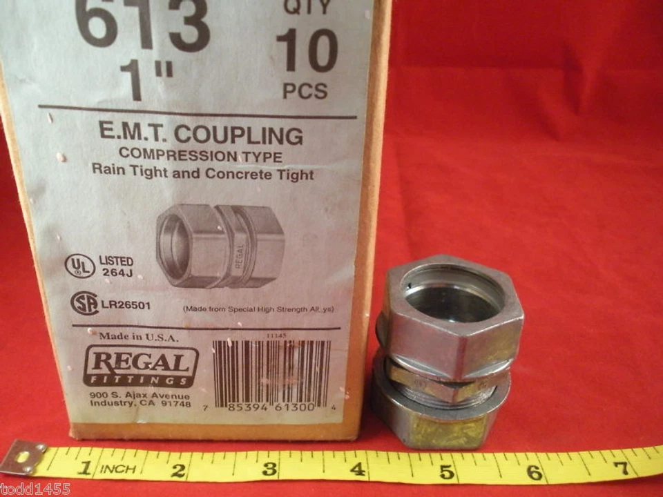 14 Regal 613 1" Connector Compression Fittings 264J NEW - Image 1 of 1
