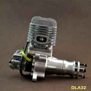 Gasoline Engine DLA32CC Single Cylinder Motor with Ignition Spark Plug for RC - Picture 1 of 7
