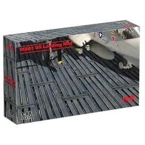 US Airfield Surface M8A1 US Landing Mat scala 1:48 kit modellino plastica ICM 48410 - Foto 1 di 6