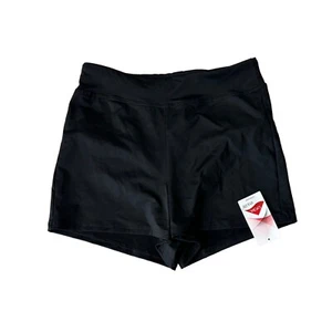 Lands End New Size 2P Womens Black Swim Shorts w/ Tummy Control NWT - Picture 1 of 8