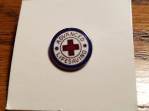 RED CROSS ADVANCED LIFE SAVING PIN, New - Picture 1 of 3