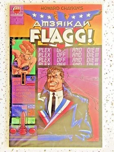 Primera impresión de Howard Chaykin's American Flagg #2 de mayo de 1988 casi nuevo - 9,2 - Imagen 1 de 1