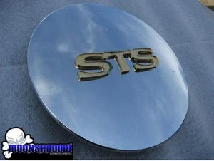 1 RARE CADILLAC STS ORIGINAL CHROME GOLD WHEEL RIM CENTER CAP 10444 - Bild 1 von 1