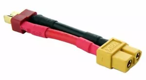 Brand New Common Sense XT60 Female to Deans Type Male Connector # XT60F2DEANSM - Picture 1 of 1