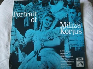 PORTRAIT OF MILIZA KORJUS VINYL LP EMI HIS MASTER'S VOICE MONO MADE IN AUSTRALIA - Picture 1 of 3