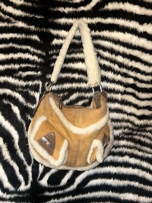 Bolso de hombro Marc Jacobs piel de oveja marrón camel Foto 1 de 4