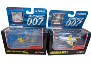 Corgi James Bond 007 Moonraker Space Shuttle Ty95801 And Little Nellie Ty95101 - Picture 1 of 7