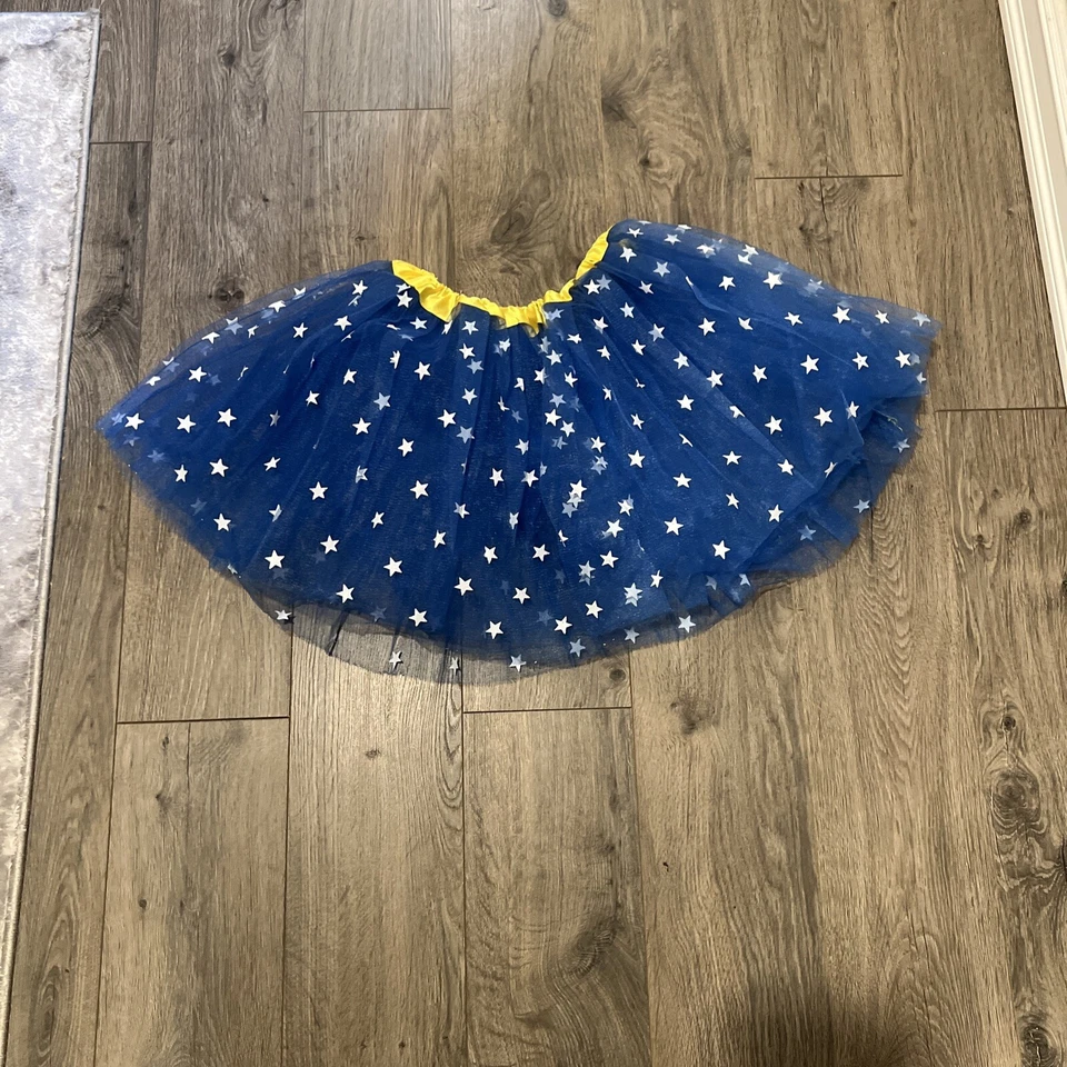 Justice League Wonder Woman Blue Tutu Size Small - Image 1 of 4