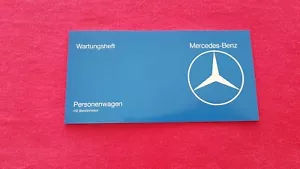 Mercedes Serviceheft für PKW mit Benzinmotor Typ W123 Typ W116 Typ W107 Neu !!! - Bild 1 von 13