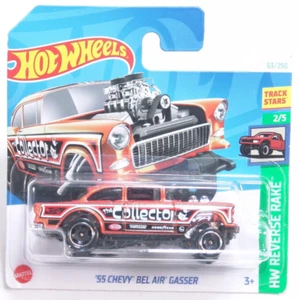 Hot Wheels 2024 #63 - HTB90 -C- HW Reverse Rake - '55 Chevy Bel Air Gasser - Imagen 1 de 1
