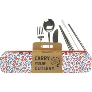 Blossom Stainless Steel Cutlery Set - Foto 1 di 1