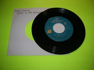 Rockabilly 45 - Eddie Cochran - Sittin' In The Balcony / Dark Lonely Street - Picture 1 of 2
