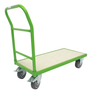 Wózek platformowy Wózek transportowy Wózek komisjonowany 500 kg Powierzchnia ładunkowa 96 x 49 cm - Zdjęcie 1 z 8