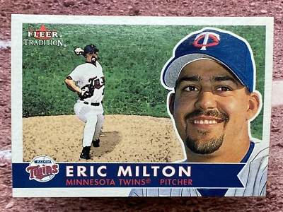Fleer Tradition 2001 Eric Milton #327 Minnesota Twins Foto 1 de 2