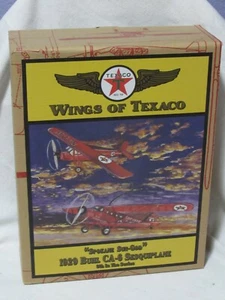 2001 Wings of TEXACO Die Cast 1929 Spokane Sun God Buhl CA-6 Sesquiplane Bank - Bild 1 von 11