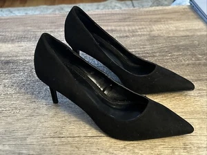 Scarpe donna Forever 21 nere tacco alto taglia 5,5 nuove con etichetta - Foto 1 di 6