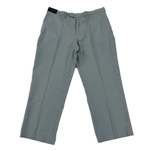 Polo Ralph Lauren Seersucker Pants - Blue/White - Size: 40x30 - Picture 1 of 3